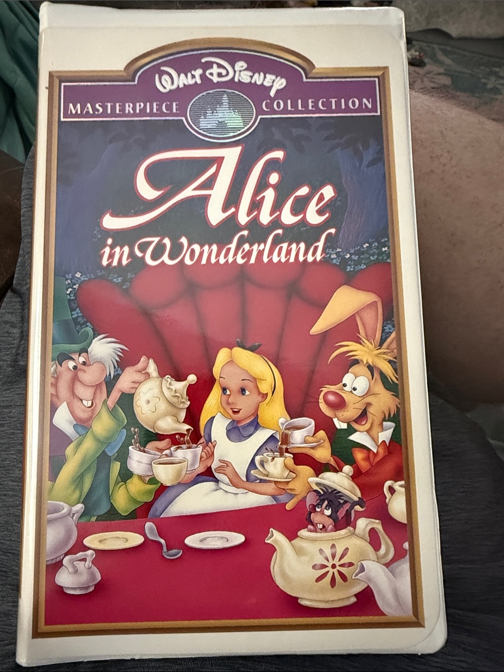 Disney Alice in Wonderland VHS